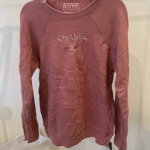 Pink Chanel Sweatshirt